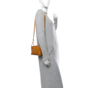 BOTTEGA VENETA Nappa Intrecciato Mini Loop Camera Bag Cob