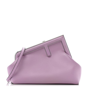 FENDI Shiny Nappa Small Fendi First Violetta