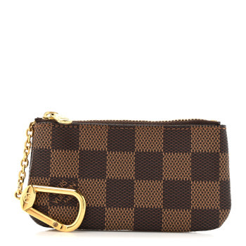 LOUIS VUITTON Damier Ebene Key Pouch