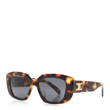 CELINE Acetate Triomphe 04 Sunglasses CL 40216U Dark Havana