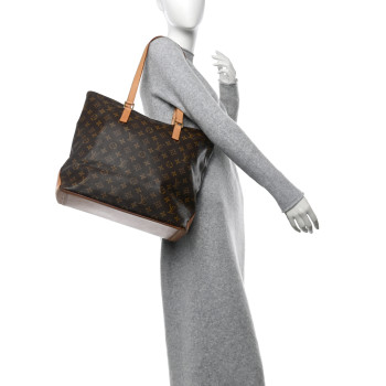 LOUIS VUITTON Monogram Cabas Mezzo