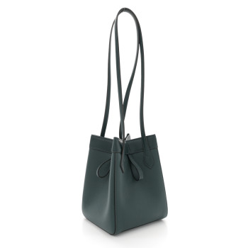 FENDI Vitello Cher Grace Mini Fendi Origami Verde Inglese