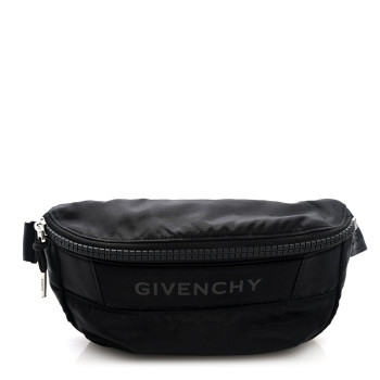 GIVENCHY Nylon G-Trek Bum Bag Black