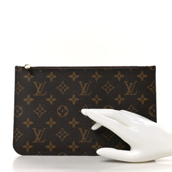 LOUIS VUITTON Monogram Neverfull MM GM Pochette
