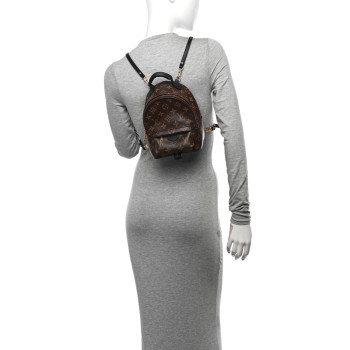 LOUIS VUITTON Monogram Palm Springs Backpack Mini