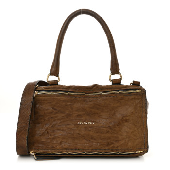 GIVENCHY Tumbled Sheepskin Medium Pandora Charcoal