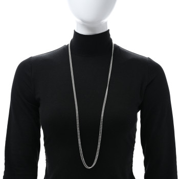 DAVID YURMAN Sterling Silver 14K Yellow Gold 2.7mm Small Box Chain Necklace 72" DAVID YURMAN Sterling Silver 14K Yellow Gold 2.7mm Small Box Chain Necklace 72"