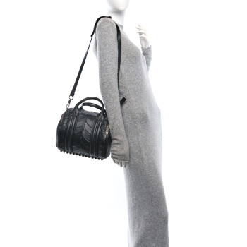 ALEXANDER WANG Rockie Black Rhodium Hardware