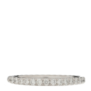 DAVID YURMAN 18K White Gold Diamond 2mm Cable Collectibles Band Ring 56 7.5 DAVID YURMAN 18K White Gold Diamond 2mm Cable Collectibles Band Ring 56 7.5