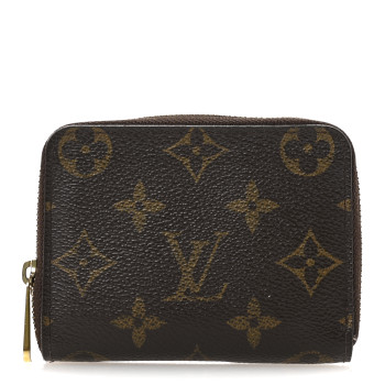 LOUIS VUITTON Monogram Zippy Coin Purse