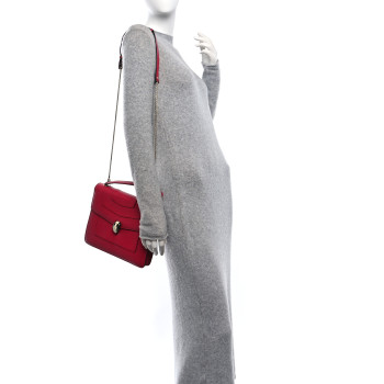 BULGARI Calfskin Large Serpenti Forever Top Handle Pink BULGARI Calfskin Large Serpenti Forever Top Handle Pink