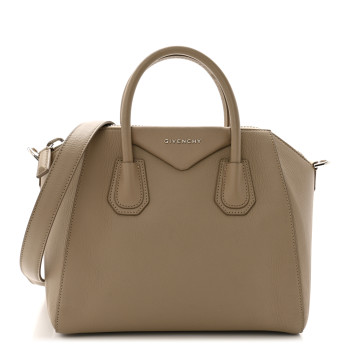 GIVENCHY Sugar Goatskin Small Antigona Beige