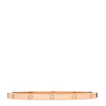 CARTIER 18K Pink Gold Small LOVE Bracelet 16 CARTIER 18K Pink Gold Small LOVE Bracelet 16