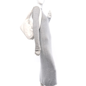 ALEXANDER WANG Lambskin Small Ryan Puffer Bag White