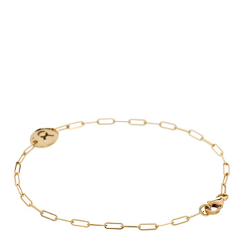 FOUNDRAE 18K Yellow Gold Zodiac Taurus Chain Bracelet