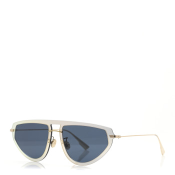 CHRISTIAN DIOR Diorultime2 Sunglasses Gold Blue CHRISTIAN DIOR Diorultime2 Sunglasses Gold Blue