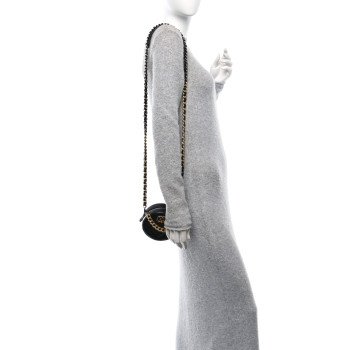 SAINT LAURENT Calfskin Y Quilted Monogram Medium Loulou Chain Satchel Storm