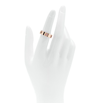 CARTIER 18K Pink Gold 6 Pink Sapphire 5.5mm LOVE Ring 51 5.75 CARTIER 18K Pink Gold 6 Pink Sapphire 5.5mm LOVE Ring 51 5.75