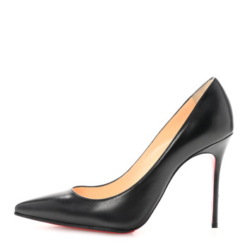 CHRISTIAN LOUBOUTIN Kid Decollete 554 100 Pumps 36 Black