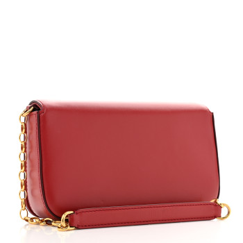 DOLCE & GABBANA Nappa Mini DG Girls Shoulder Bag Red