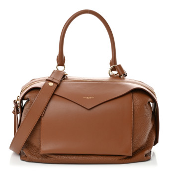 GIVENCHY Calfskin Medium Sway Cognac