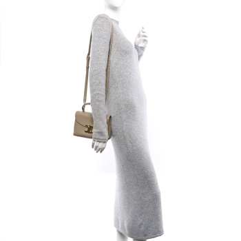 CELINE Supple Calfskin Teen Nino Cappuccino