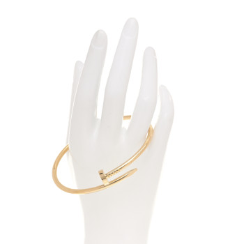 CARTIER 18K Yellow Gold Juste Un Clou Bracelet 20 CARTIER 18K Yellow Gold Juste Un Clou Bracelet 20