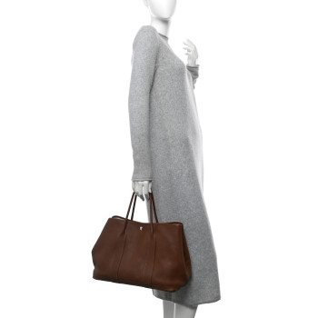 HERMES Negonda Garden Party 36 MM Marron D'Inde