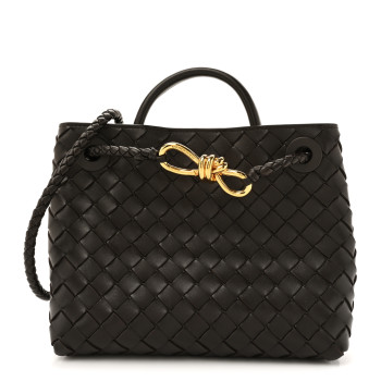BOTTEGA VENETA Nappa Intrecciato Small Andiamo Shoulder Bag Fondant