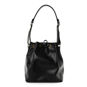 LOUIS VUITTON Epi Petit Noe Black