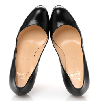 CHRISTIAN LOUBOUTIN Kid New Simple 120 Pumps 39 Black