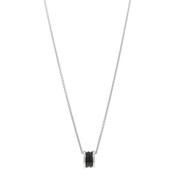 BULGARI Sterling Silver Ceramic Save The Children Pendant Necklace BULGARI Sterling Silver Ceramic Save The Children Pendant Necklace