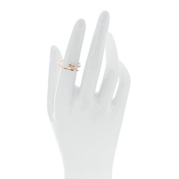 CARTIER 18K Pink Gold Small Juste Un Clou Ring 53 6.5 CARTIER 18K Pink Gold Small Juste Un Clou Ring 53 6.5