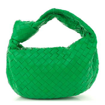 BOTTEGA VENETA Nappa Intrecciato Teen Jodie Hobo Parakeet