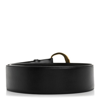 CELINE Smooth Calfskin Camrat Belt 75 30 Black