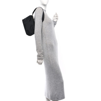 ALEXANDER WANG Nylon Canvas Heiress Sport Shoulder Bag Black