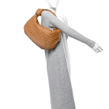 BOTTEGA VENETA Nappa Intrecciato Small Jodie Caramel