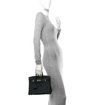 HERMES Togo Birkin 25 Vert Cypress